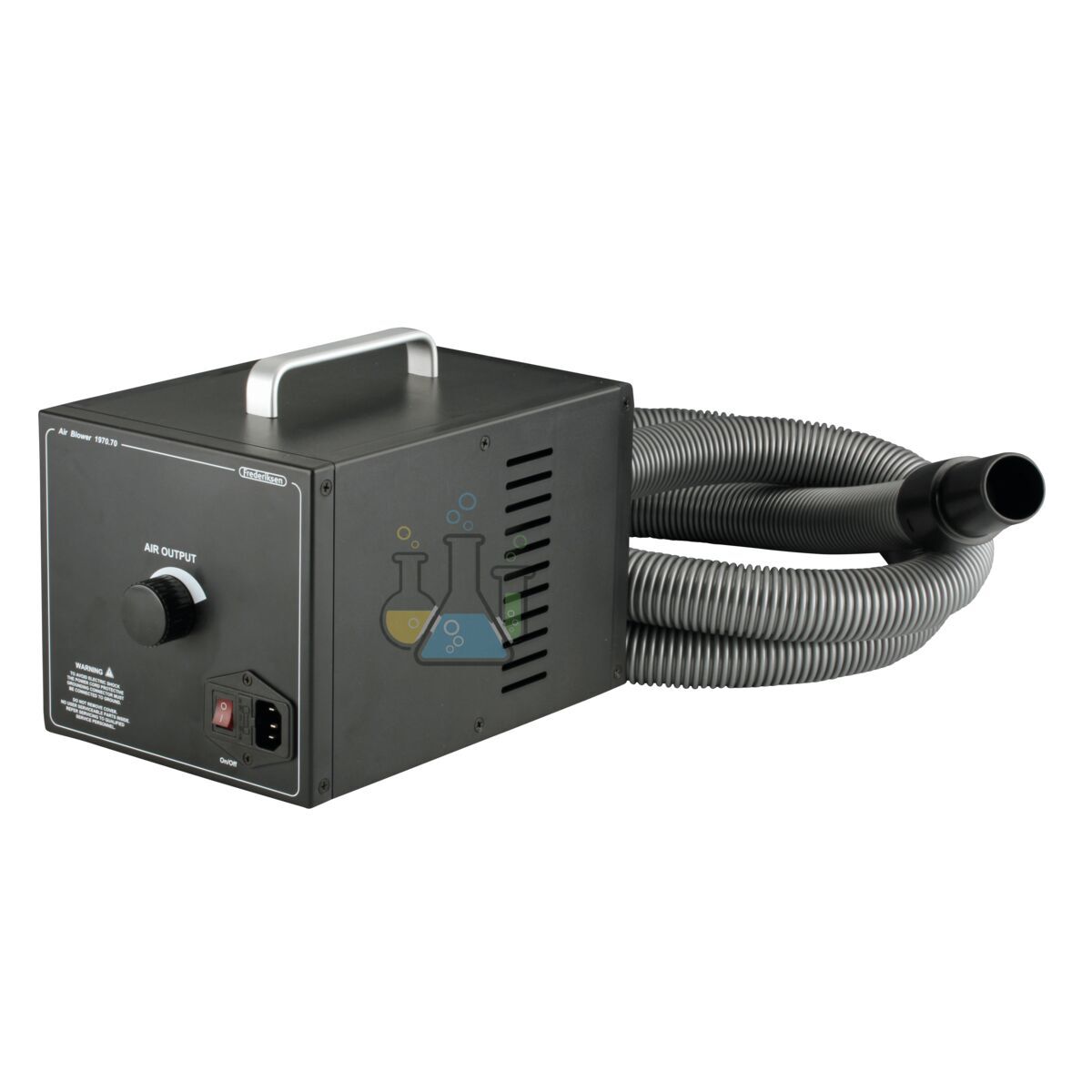 Air cushion track blower with hose